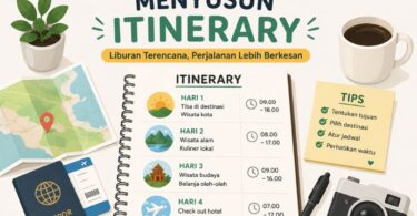 Cara Menyusun Itinerary Liburan